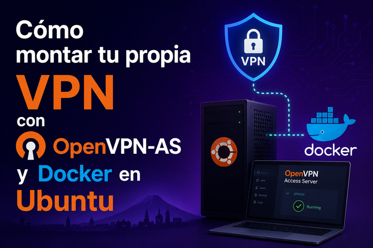 Cómo montar tu propia VPN con OpenVPN-AS y Docker en Ubuntu
