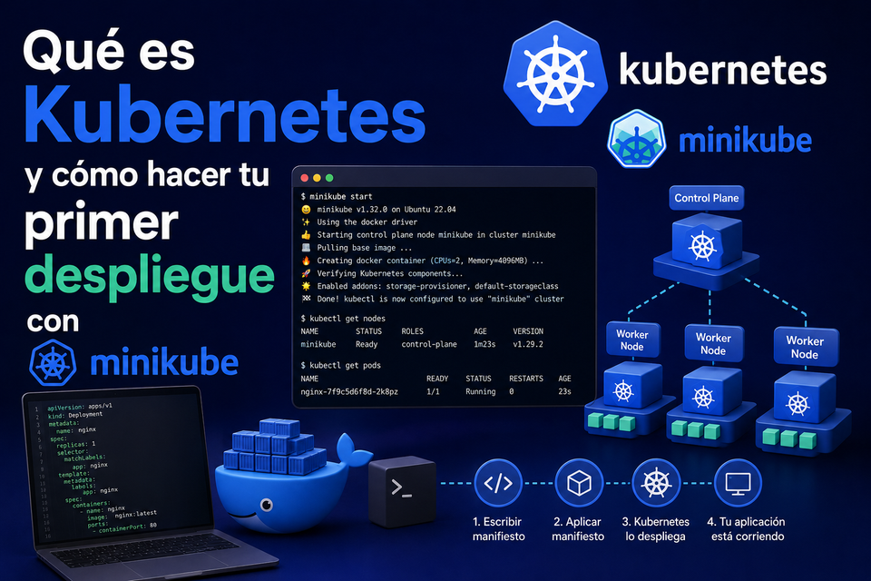 Qué es Kubernetes y cómo hacer tu primer despliegue con Minikube
